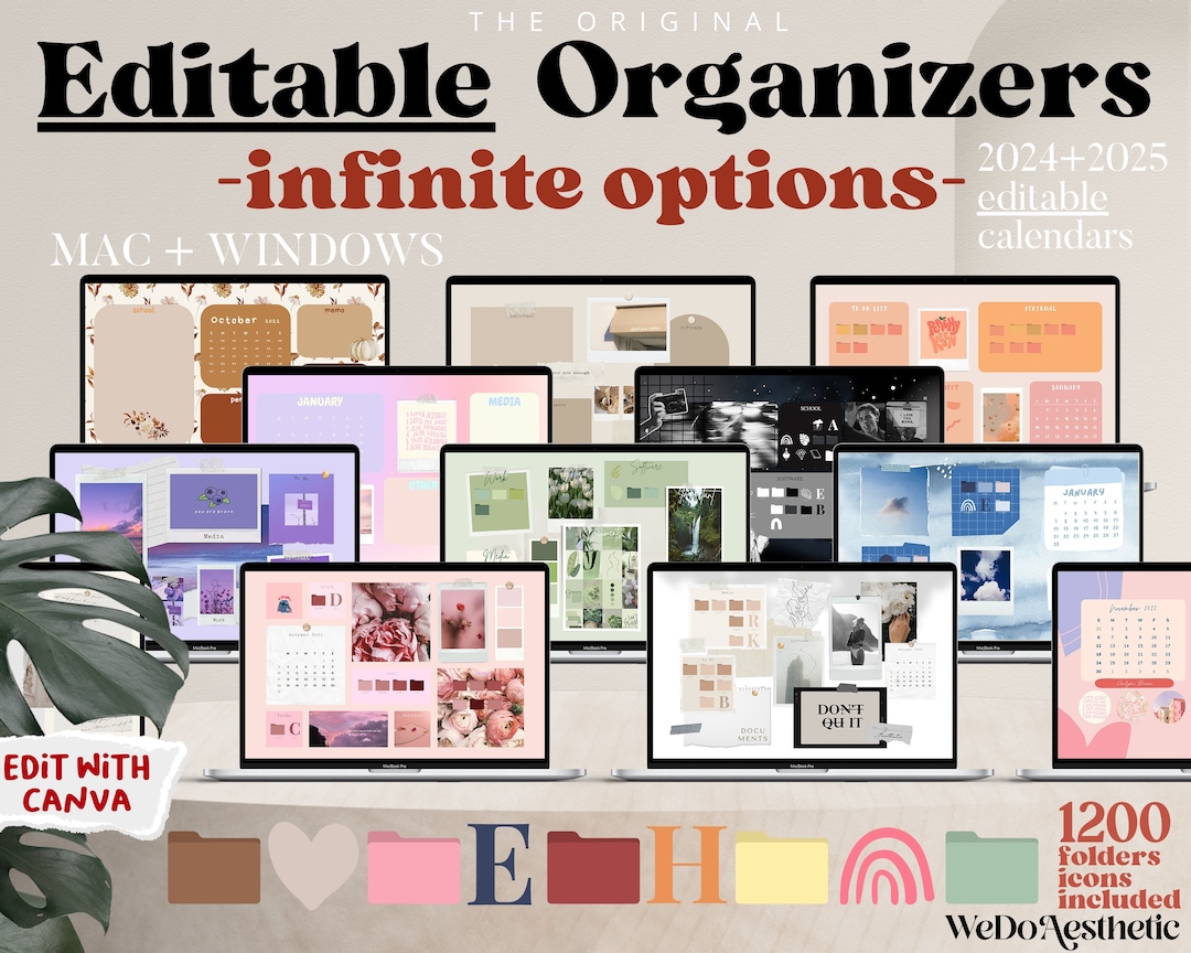 Editable Desktop Calendar 2025 Dina Myrtia