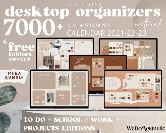 2023 Desktop Wallpaper Calendar Calendar 2021 2022 2023 Desktop Wallpaper Desktop Organizer | Etsy India