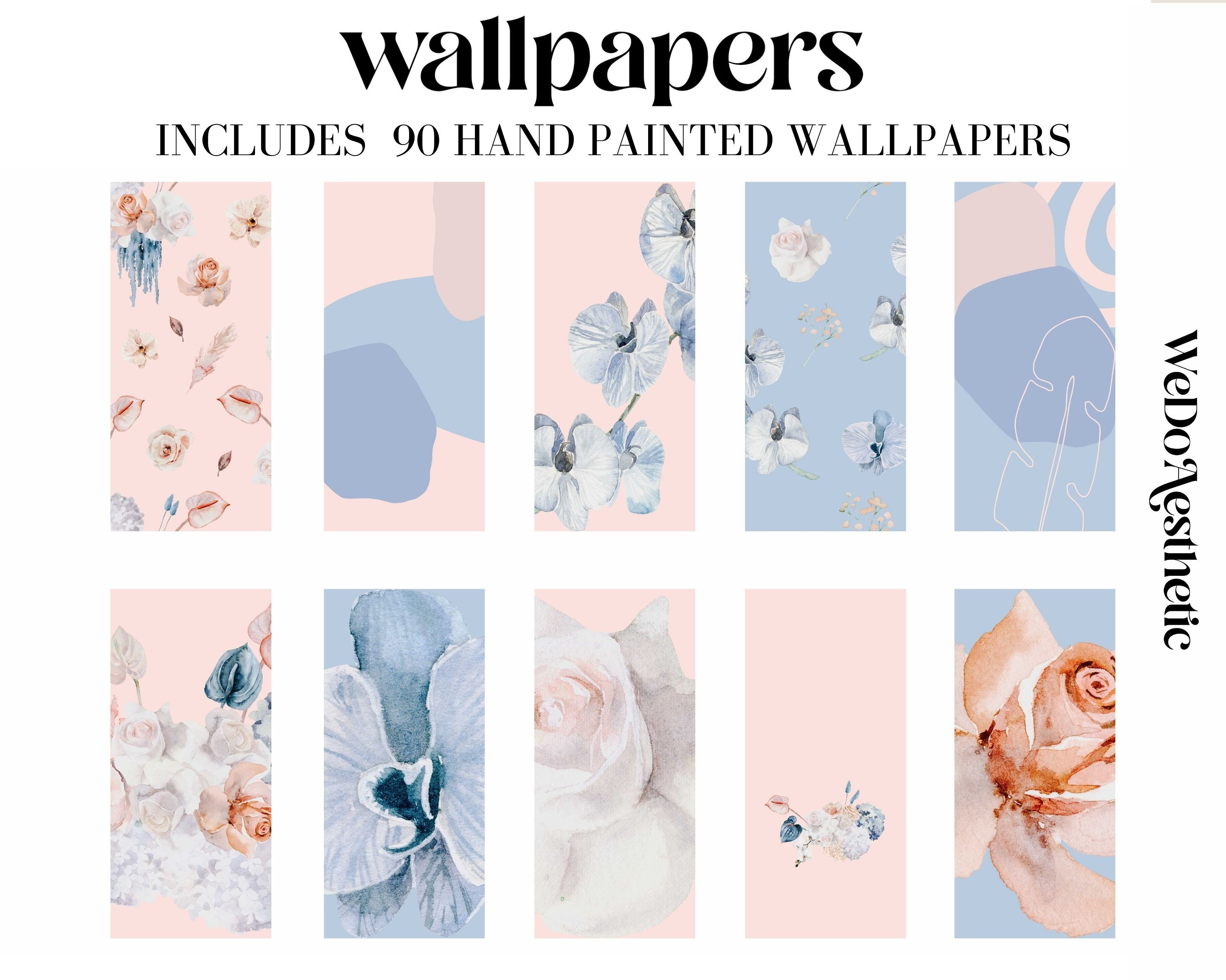 IOS14 App Icons Spring app icons Flowers App Covers Pink Etsy