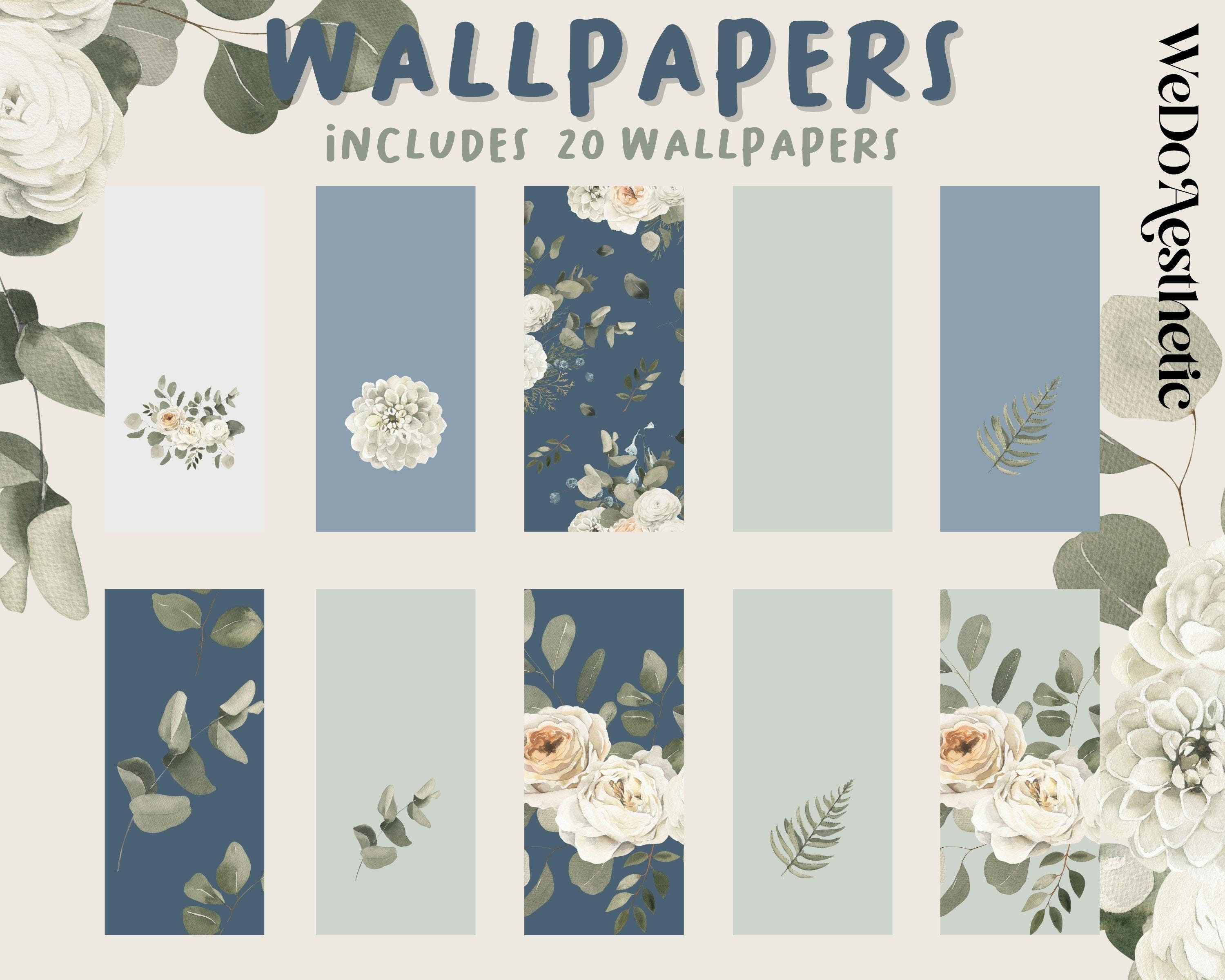 10.000 Serenity App Icons Sage Green Aesthetic Summer - Etsy Sweden