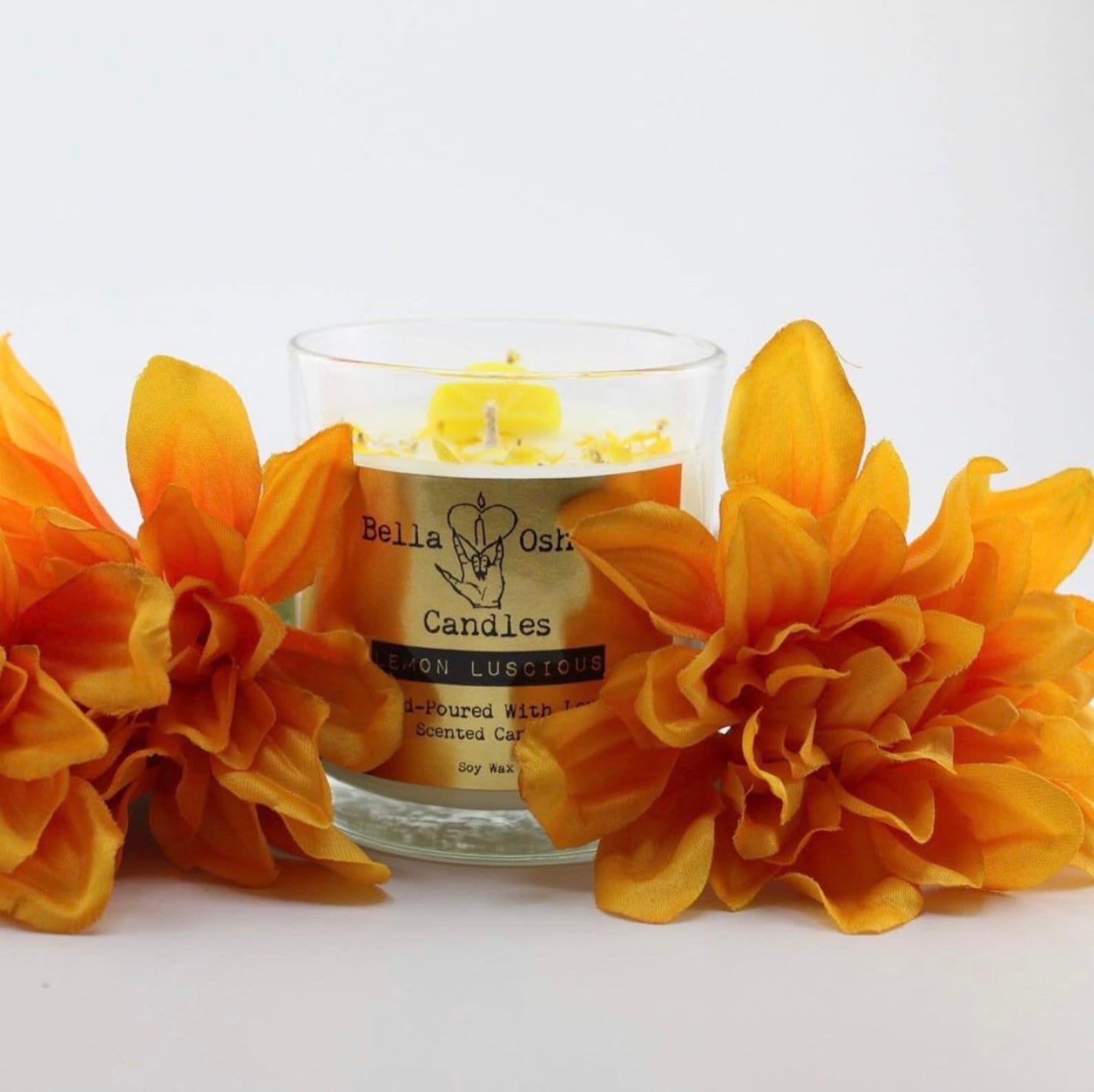 Luscious Lemon Spa Scented Candle Best Seller Etsy