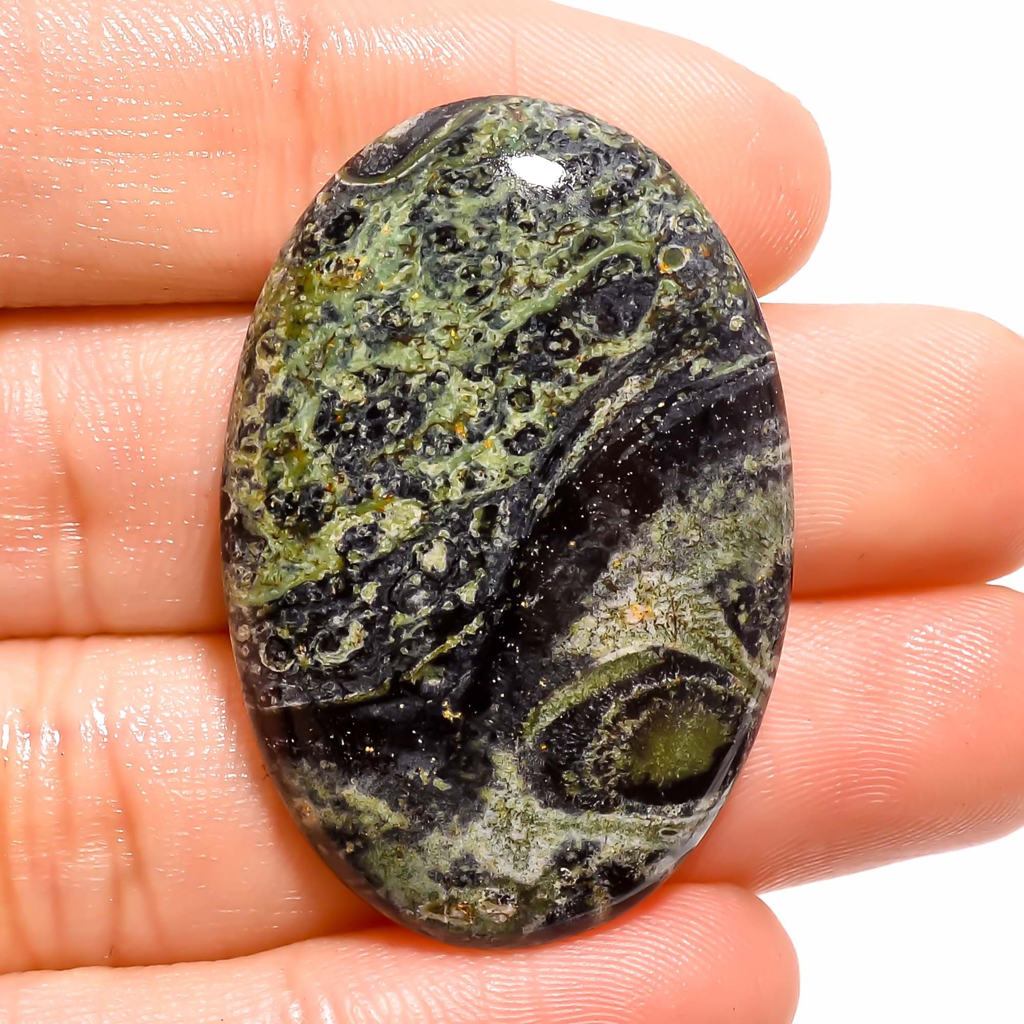 Fantastic Natural Star Galaxy Jasper Gemstone Oval Shape Etsy
