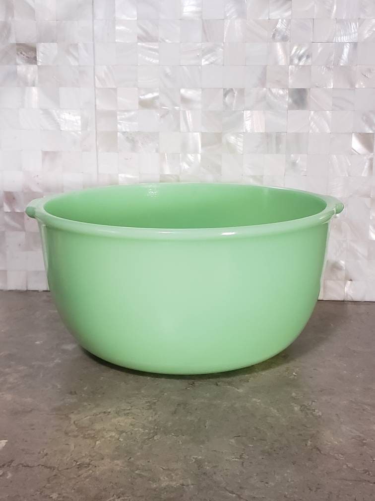 Jadeite Mixing Bowl with Tab Handles Cooking Utensils & Gadgets Home