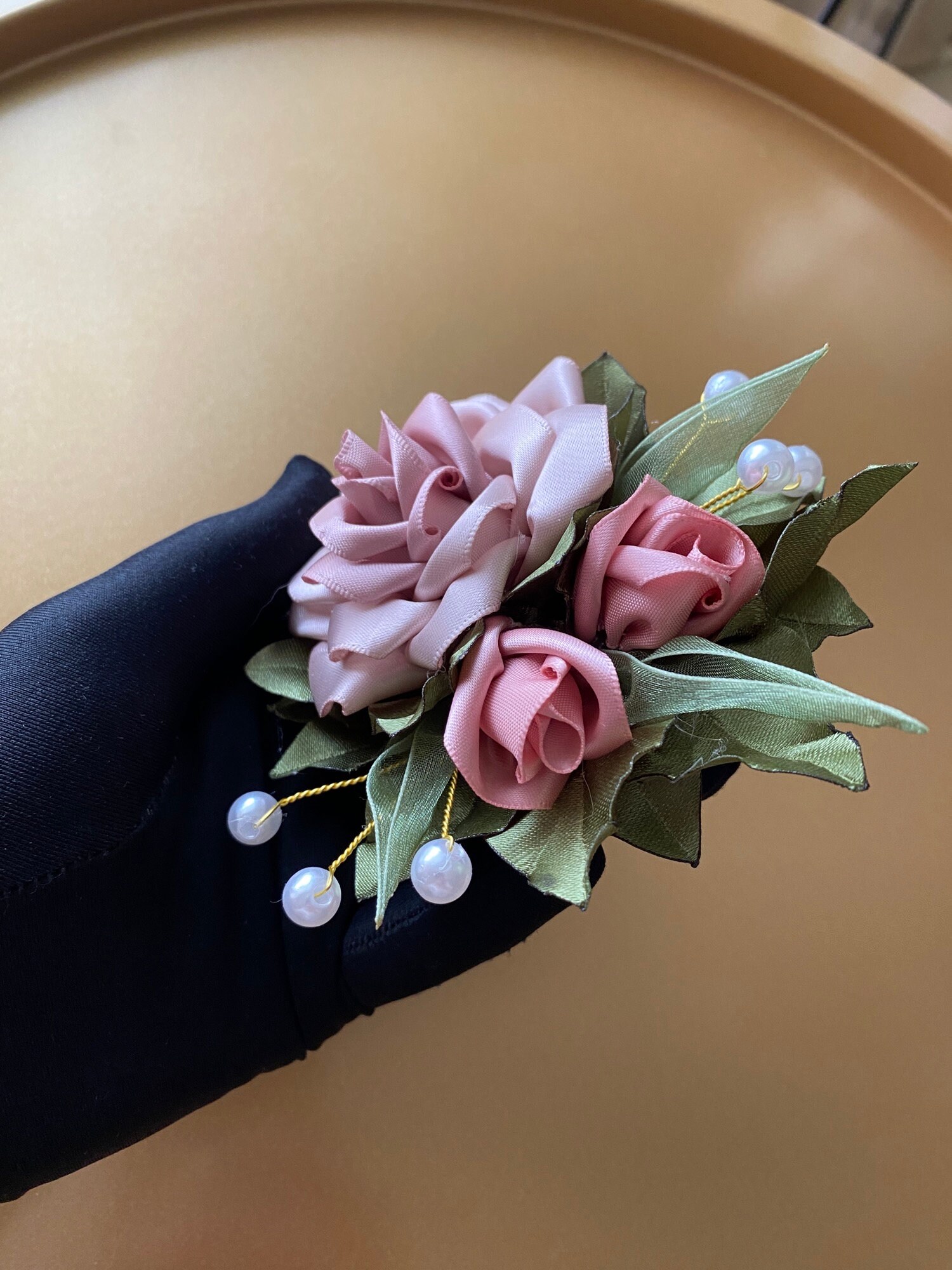 Prom Brooch Rose Flower Brooch for Bride, Bridesmaids, Mother of Bride/groom ...