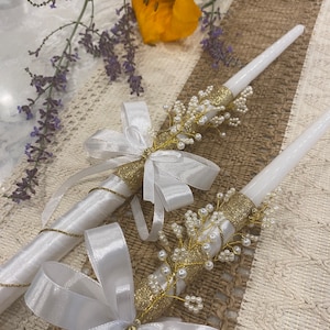 Eastern Orthodox/Greek Church Wedding Candles