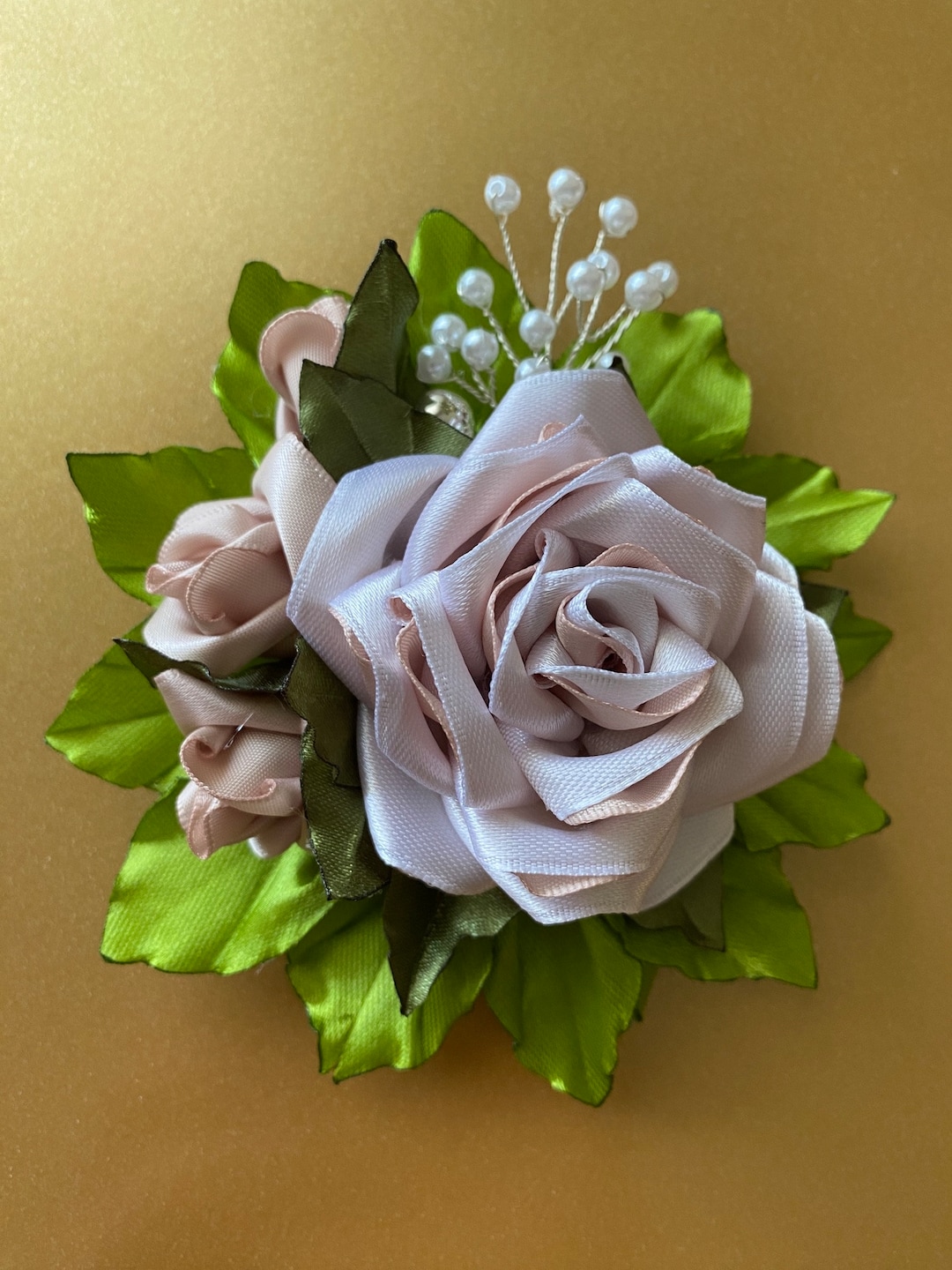 Prom Brooch Rose Flower Brooch for Bride, Bridesmaids, Mother of Bride/groom ...