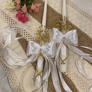 Eastern Orthodox/Greek Church Wedding Candles