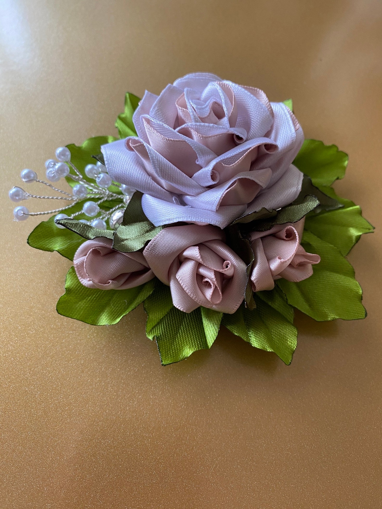Prom Brooch Rose Flower Brooch for Bride, Bridesmaids, Mother of Bride/groom ...