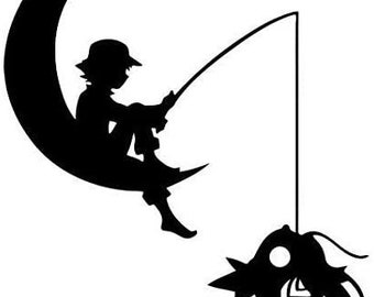 Free Free Little Boy Fishing Svg SVG PNG EPS DXF File