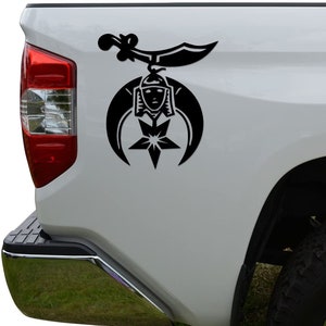 Shriners Die Cut Vinyl Decal Sticker For Car Truck Motorcycle Window Bumper Wall Decor