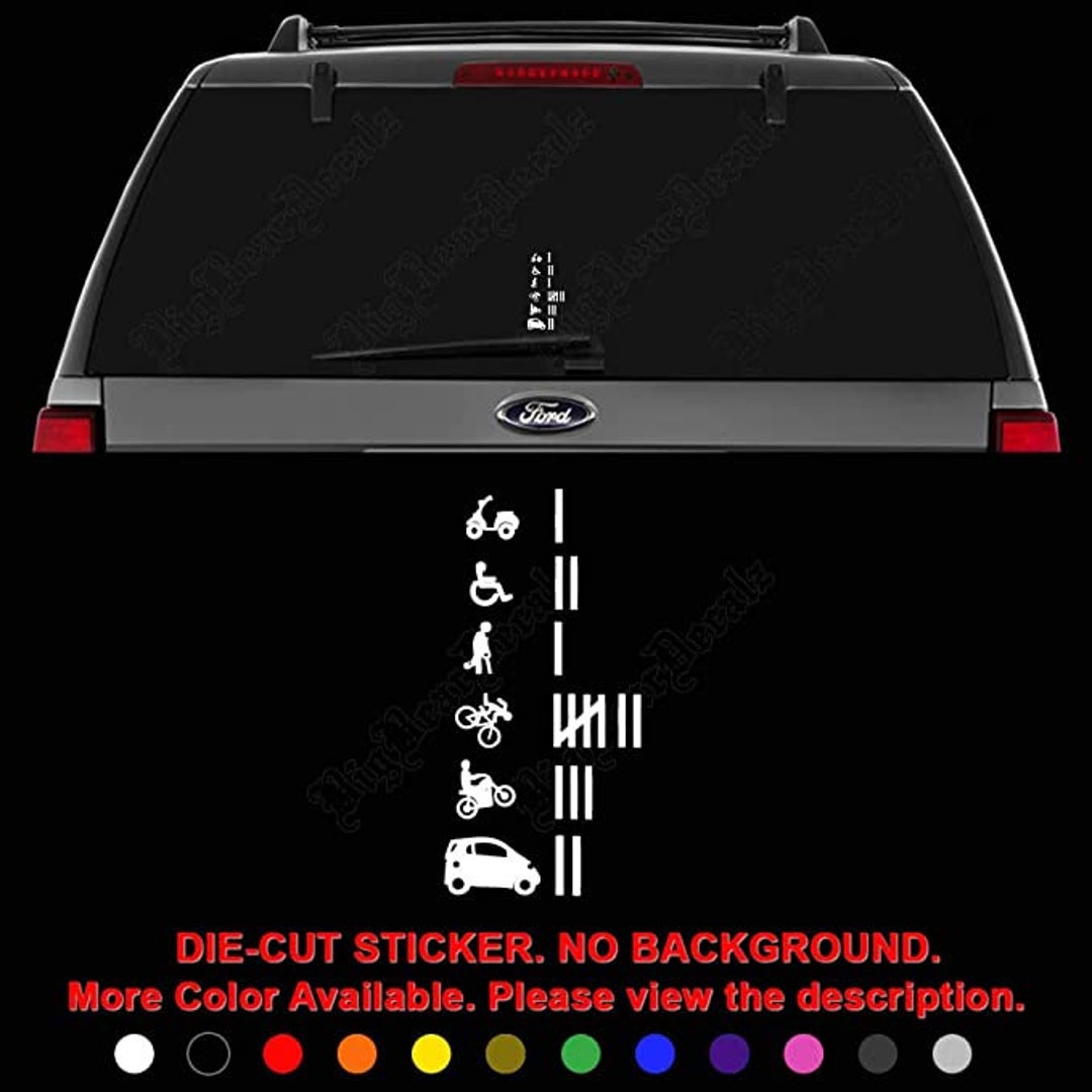 Made in USA - JDM Keeping Score Tally Marks Accident Die Cut Vinyl ...