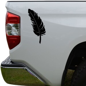 Indian Lucky Bird Feather Die Cut Vinyl Decal Sticker For Car Truck Motorcycle Window Bumper Wall Decor