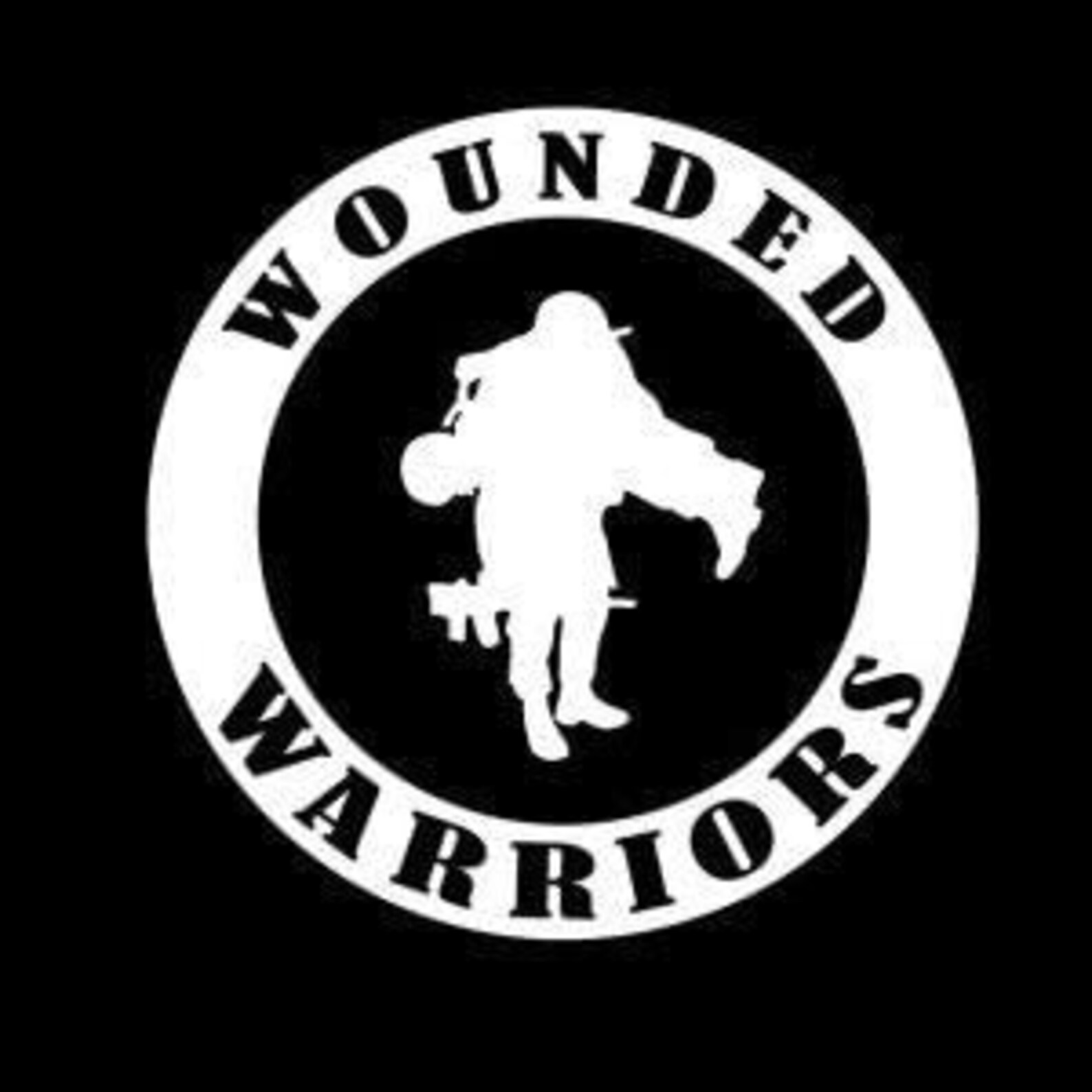 Wounded Warriors Round Military Vinyl Decal Sticker Sticker Etsy