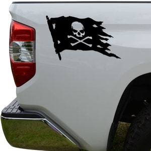Pirate Flag Jolly Roger Die Cut Vinyl Decal Sticker For Car Truck Motorcycle Window Bumper Wall Decor
