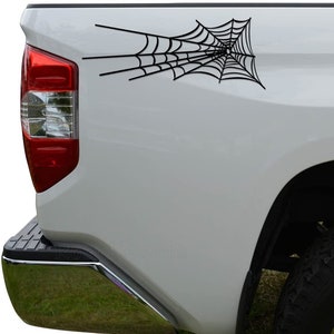 Spider Web Cobweb Die Cut Vinyl Decal Sticker For Car Truck Motorcycle Window Bumper Wall Decor