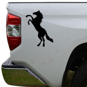 Horse Wild Stallion Die Cut Vinyl Decal Sticker For Car Truck Motorcycle Window Bumper Wall Home Office Decor