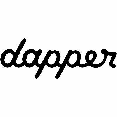 2x Autocollants Dapper 4 JDM Pour Voiture - Sticker Décoration Vitre - Neuf