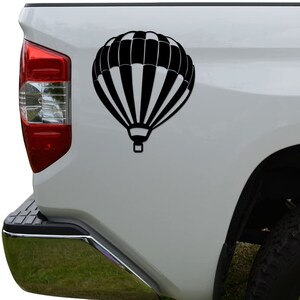 Hot Air Balloon Die Cut Vinyl Decal Sticker For Car Truck Motorcycle Window Bumper Wall Decor