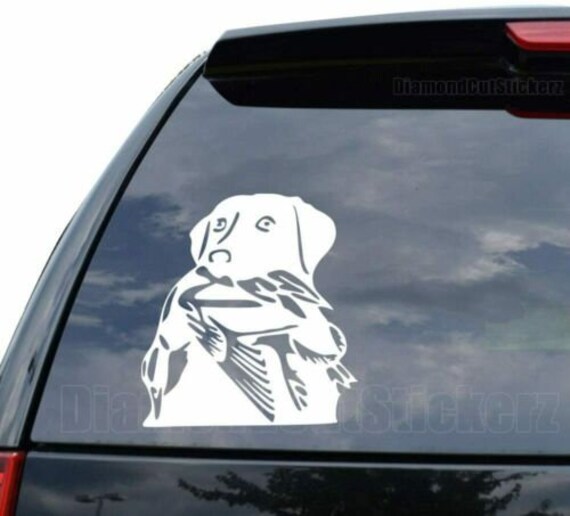 thumbnail image 2 of Mana Decals Labrador Retriever Vinyl Die Cut Decal Sticker - Dog Lab Pet Hunting 2 of 4