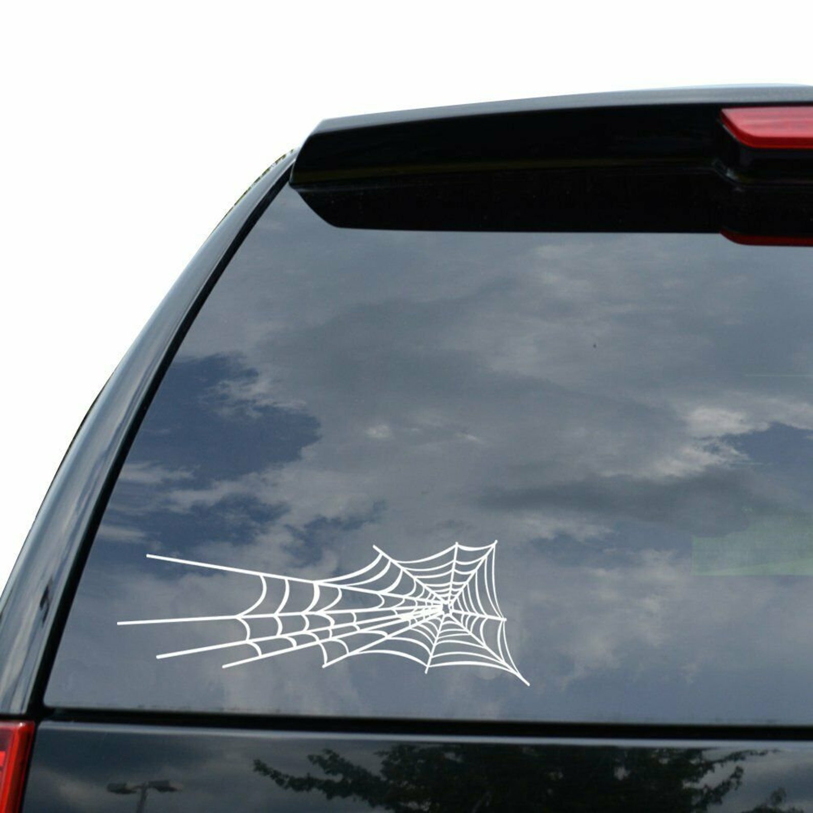 SPIDER WEB COBWEB Decal Sticker Car Truck Motorcycle Window | Etsy