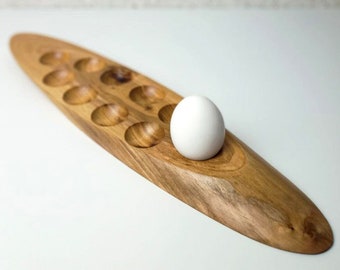 Farmahouse Egg Holder, Wooden Egg Storage, Easter Decor, Rustic Farmhouse Egg Holder, Egg Carton, Rustic Egg Holder, Egg Tray, Wood Egg Rack