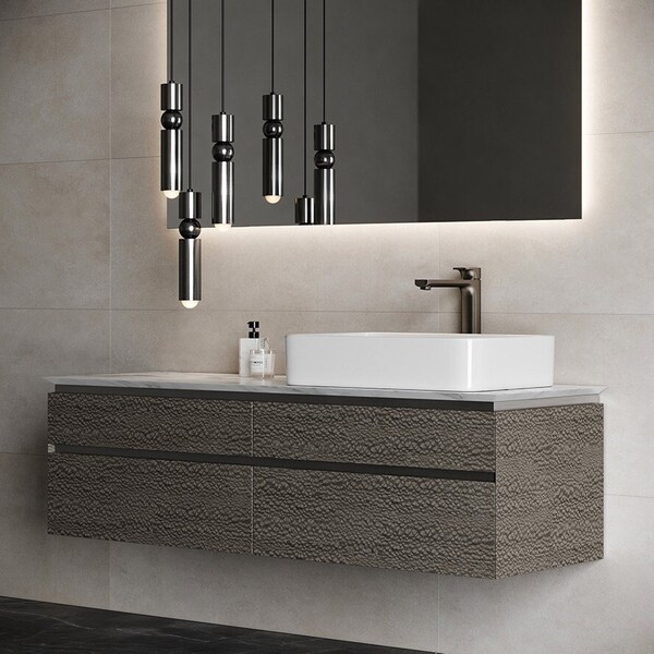 Solid Wood Double Vanity - Etsy