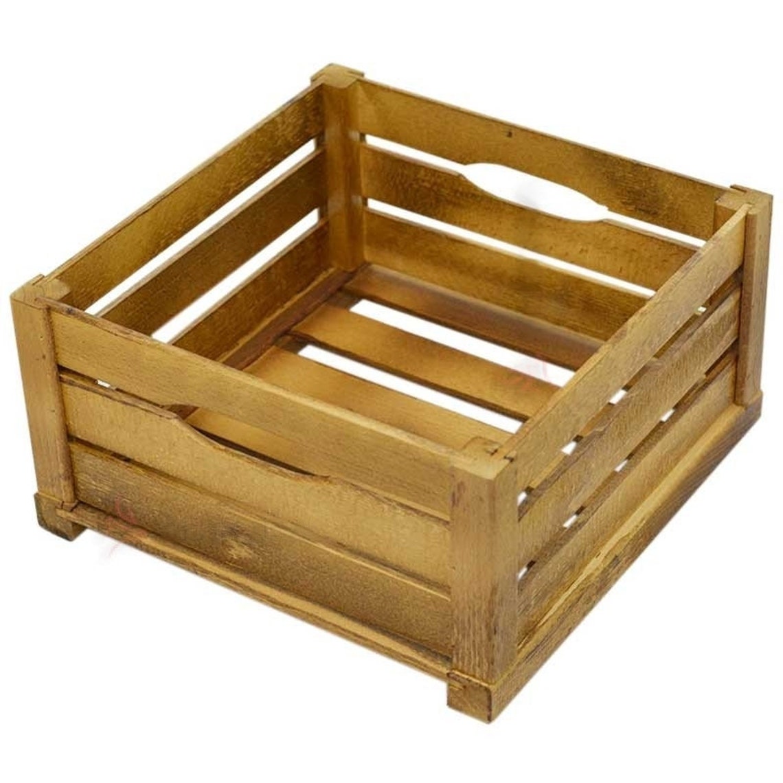 Fruit Crates Wooden Crates Storage Rustic Wood Crate Etsy