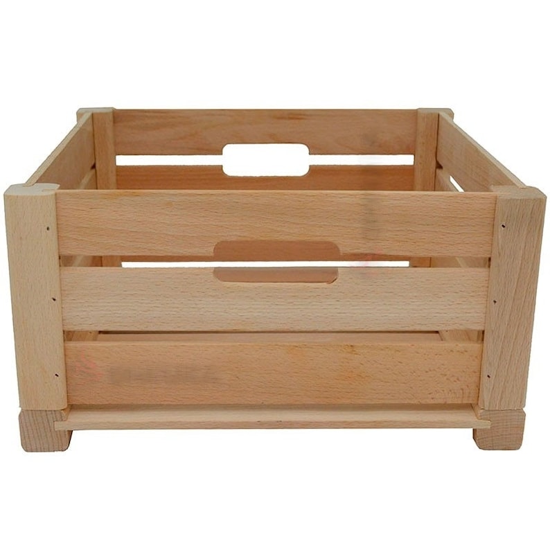 Fruit Crates, Wooden Crates, Storage Rustic Wood Crate, Country Rustic