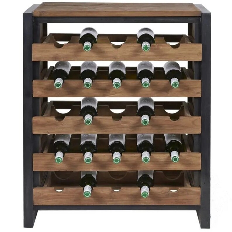 Modular and Stackable Wine Rack Wine Rack Plans Wine Etsy