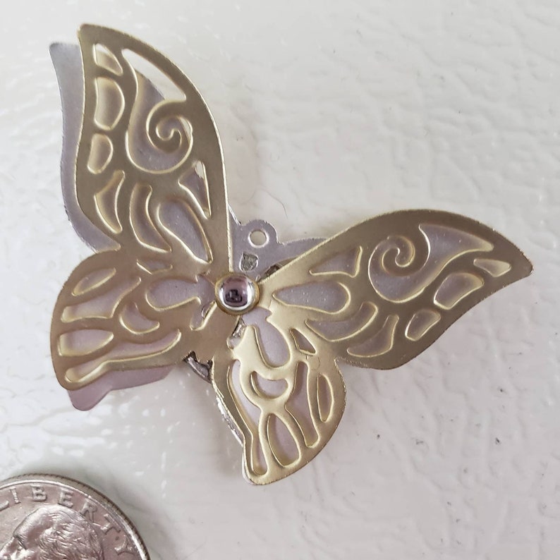Gold lace Butterfly