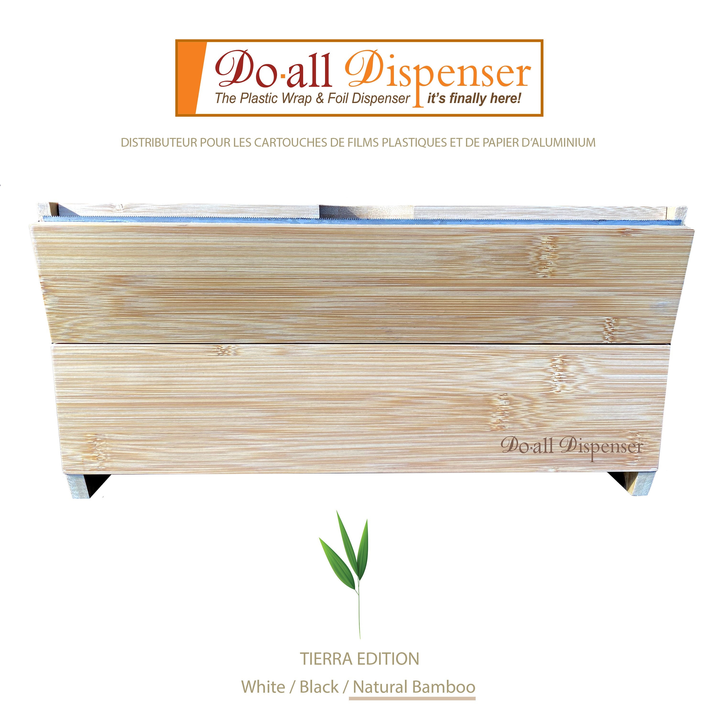 Doall Dispenser white, Plastic Wrap & Foil Dispenser, Etsy