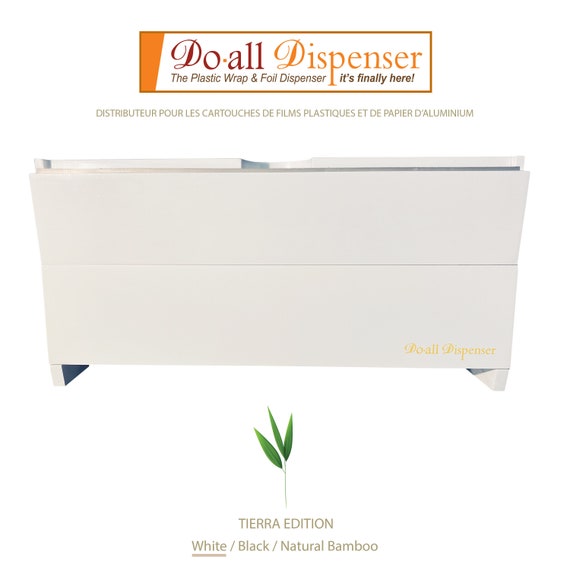 Doall Dispenser white Plastic Wrap & Foil Dispenser Etsy