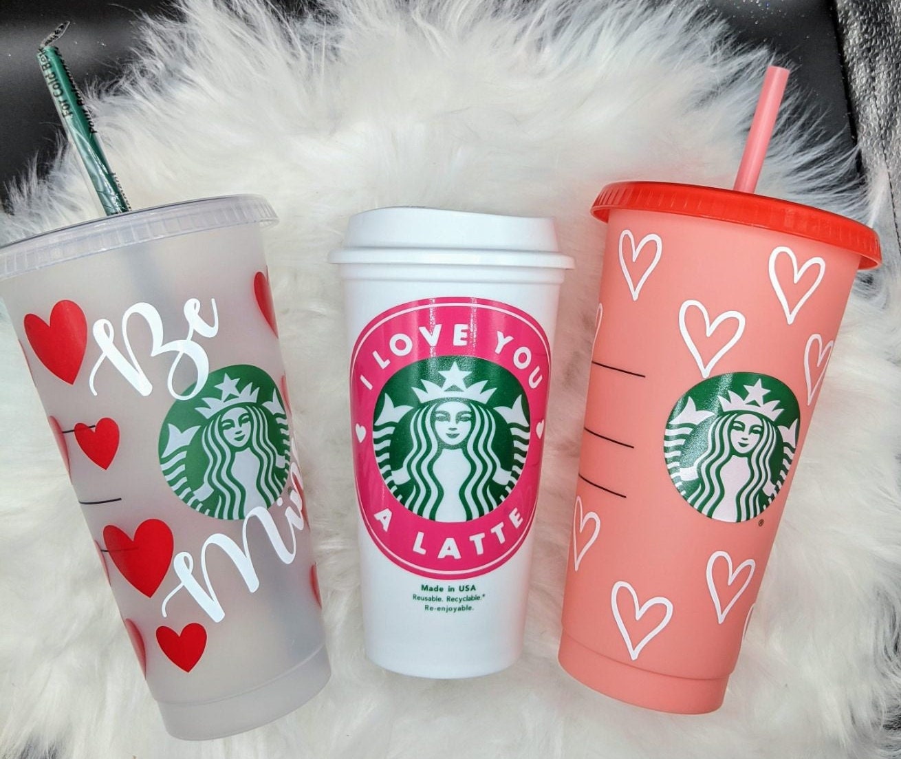 Valentine's Day Starbucks Gift Box Valentine's Day Etsy