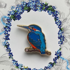 Pin Eisvogel - Pin Kingfisher