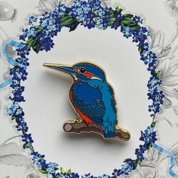 Pin Eisvogel - Pin Kingfisher