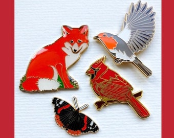 Roter Alarm Red Alert! Special Offer: 4 rote Pins für 15 statt 18 Euro!  4 red pins for 15 instead of 18 Euros!