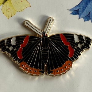 Pin Butterfly Red Admiral/ Pin Red Admiral