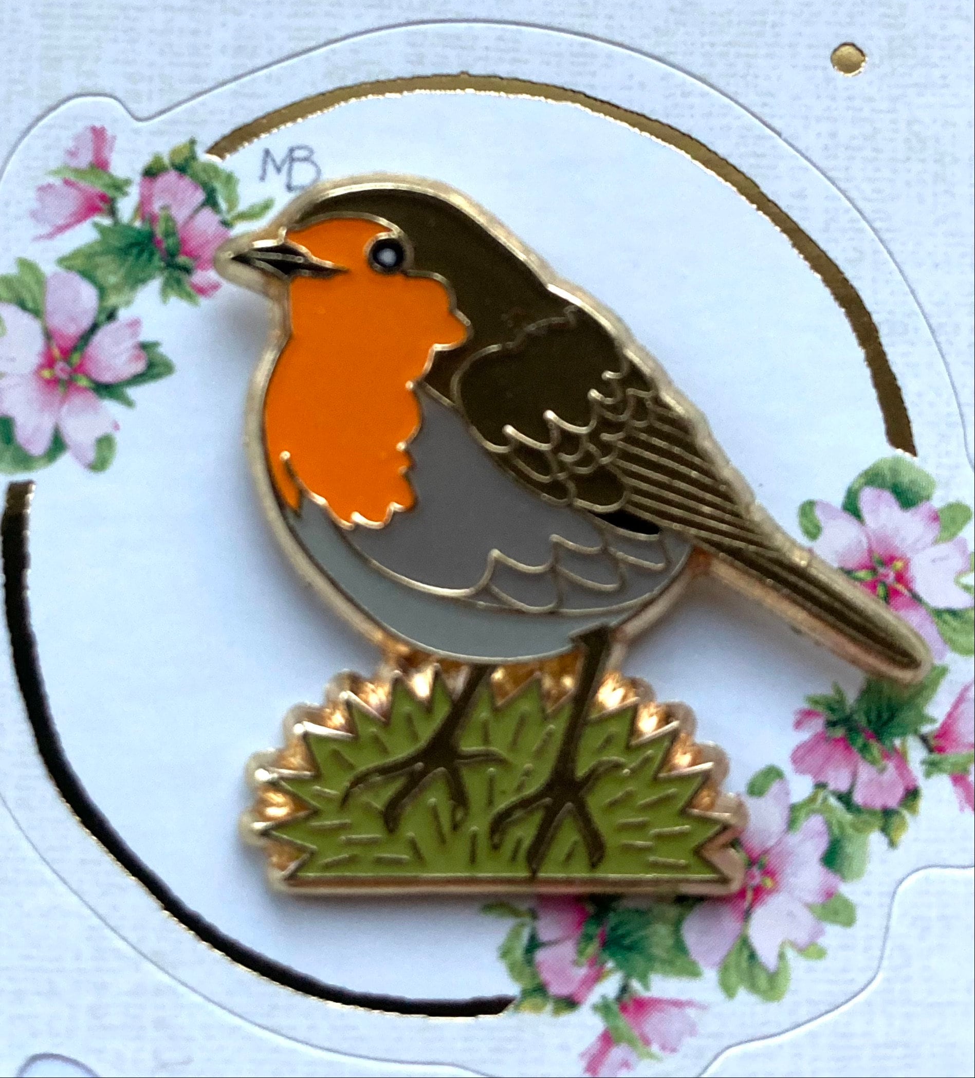 thumbnail: Roodborstjes Oorbellen - Schattige Vogel Oorstekers Sieraden