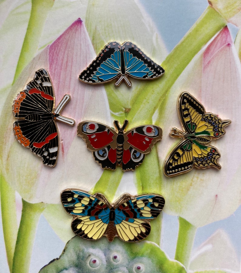 Special offer: Alle unsere Schmetterlingspins Special offer all our Butterfly pins Bild 3