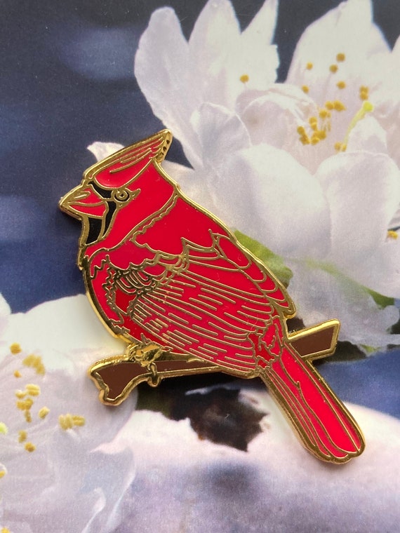 2 Vintage Japan Ceramic Bird Figurines Canary Cardinal Flawed 3 Numbered  17 18 
