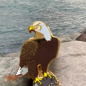 Pin Adler Pin Bald Eagle Bild 4