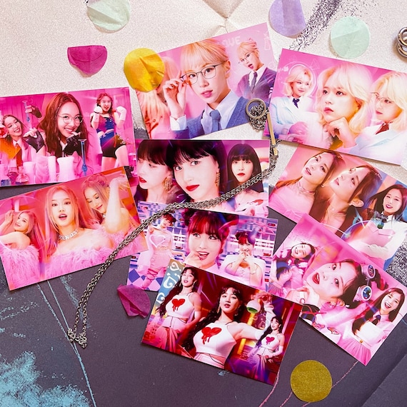 Twice Scientist Formula of Love Kpop Photocard Stickers 