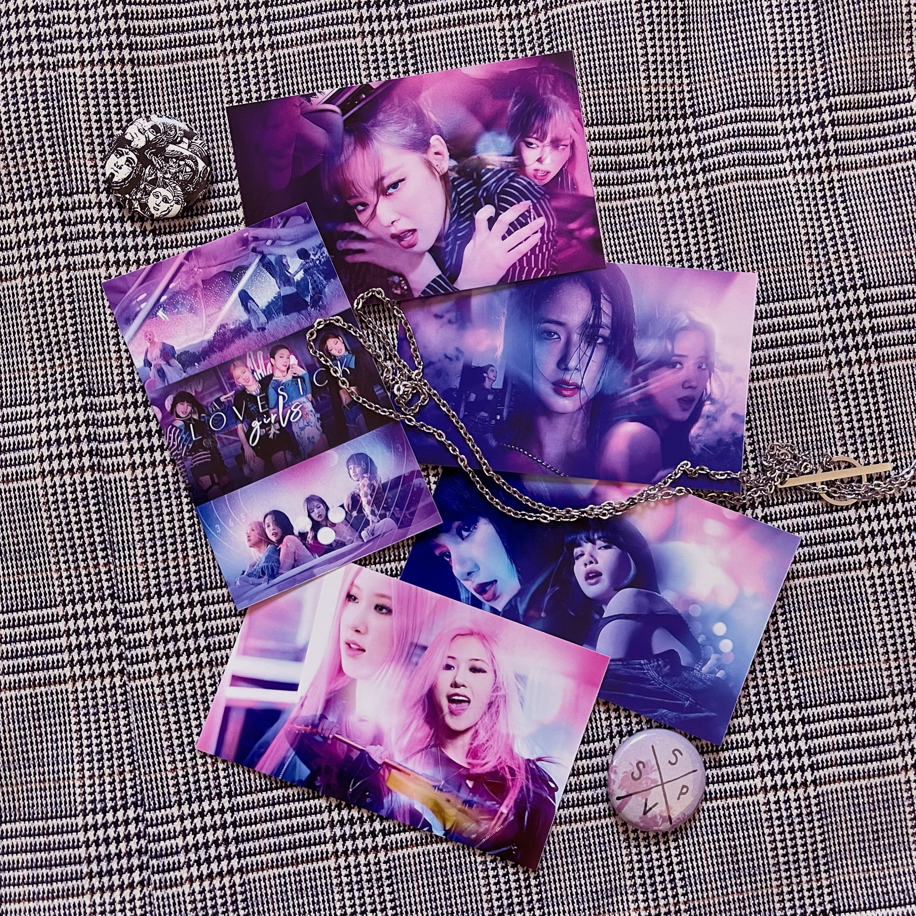 BLACKPINK Lovesick Girls ピンバッジセット BLACKPINK - LOVESICK