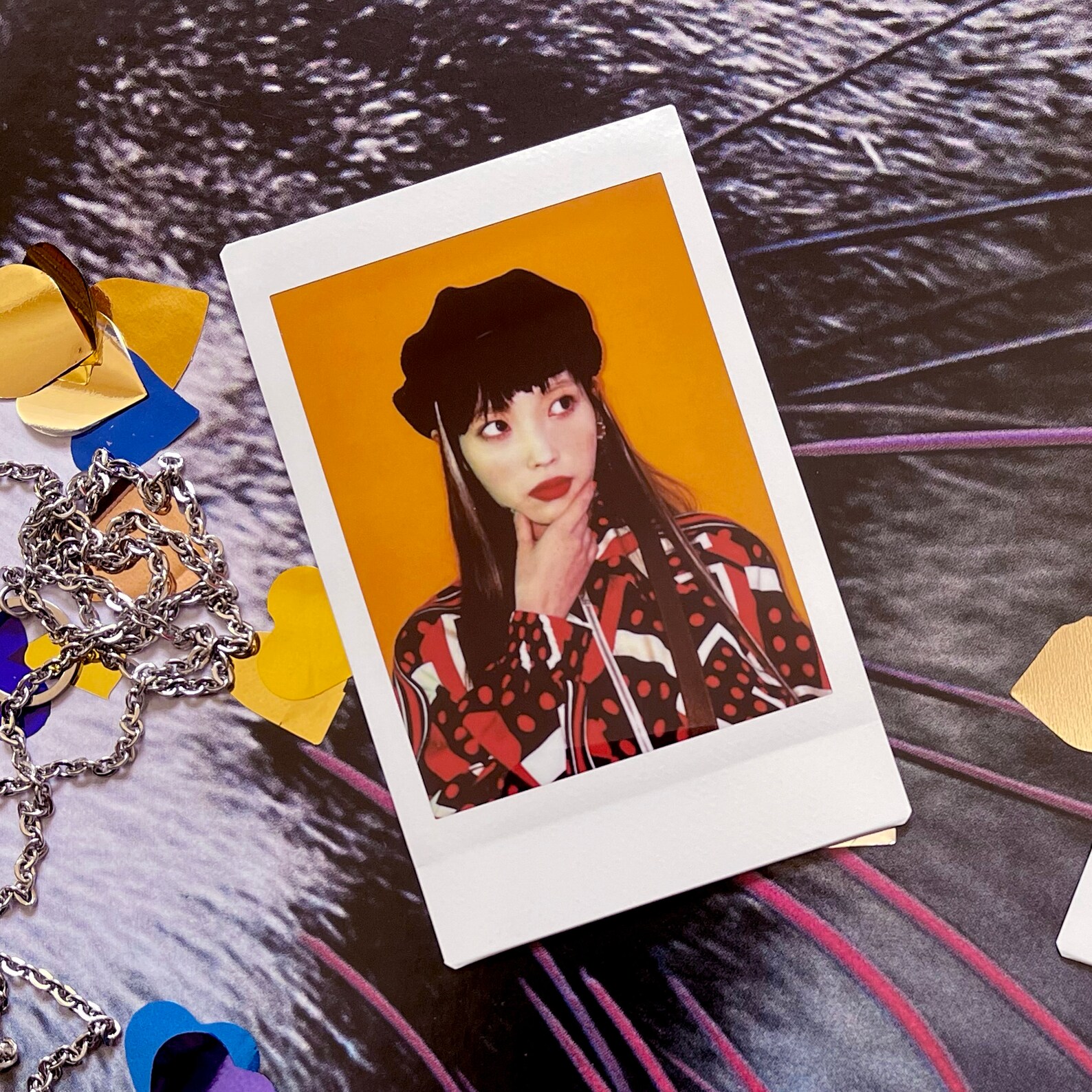 IU Lilac Kpop Photocard Stickers and Mini Instax Polaroids | Etsy