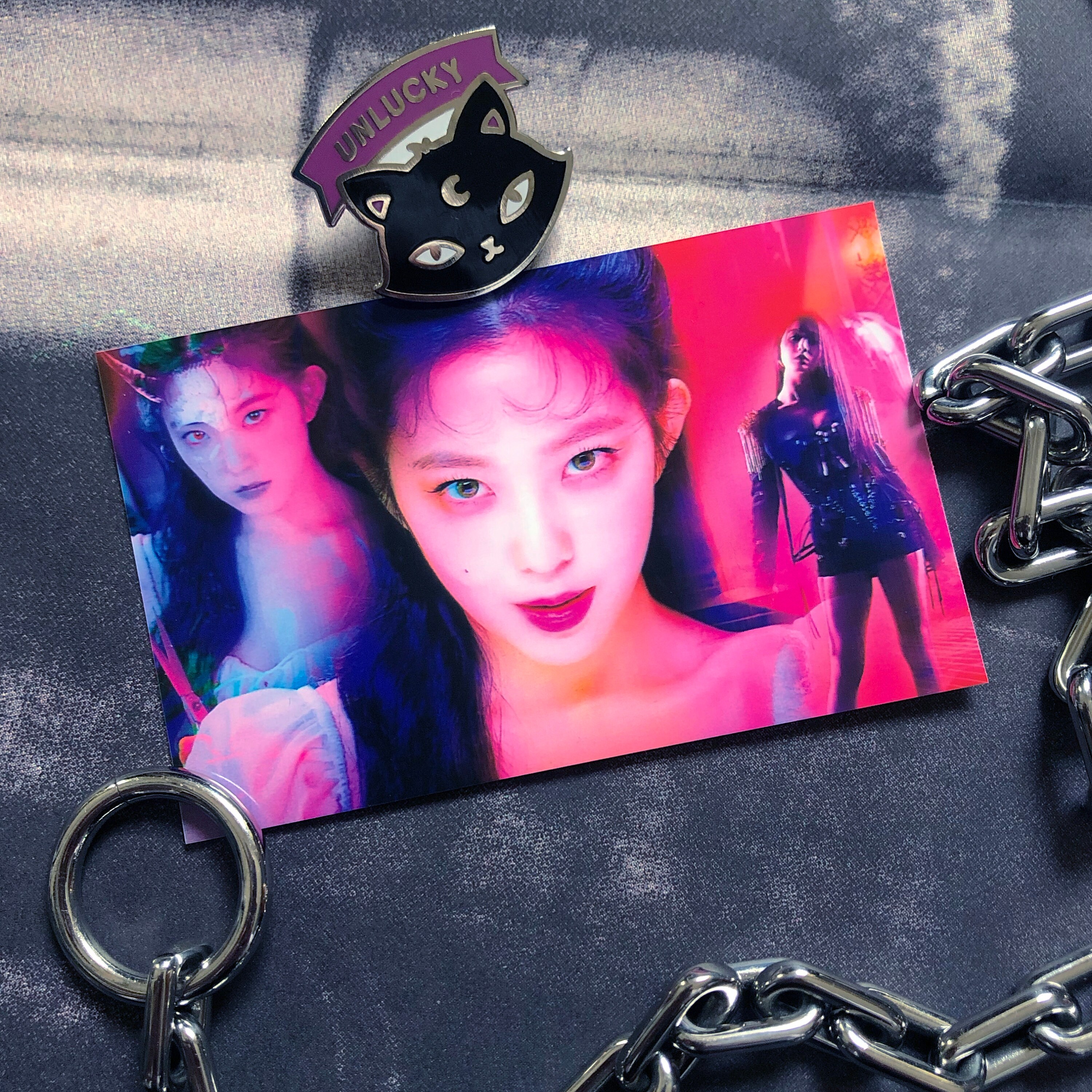 red velvet irene and seulgi monster kpop photocard stickers etsy
