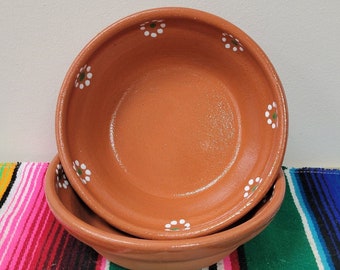 SET OF 2 Bowls | Sopero de Barro | Handmade Bowls | Appetizer bowls