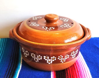 Cazuela de Barro | Handmade Mexican Pottery | Mexican Casserole | Clay Pan | Gift Ideas