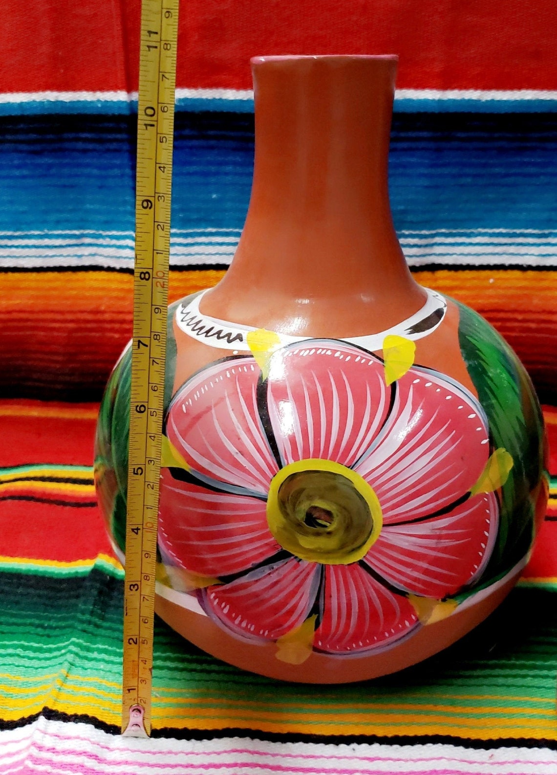 Mexican Water Jug Mexican Clay Pottery with Cup Kitchen | Etsy