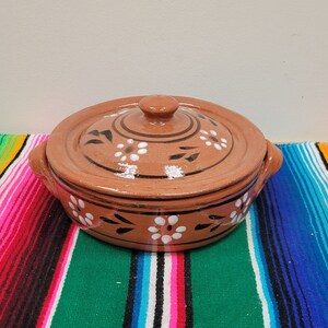 Cazuela Tortillero | Tortillero | Handmade Pottery | Clay Tortillero