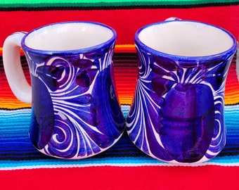 2 Large Coffee Mug | Coffee Mug | Mexican Pottery | Coffee Cups